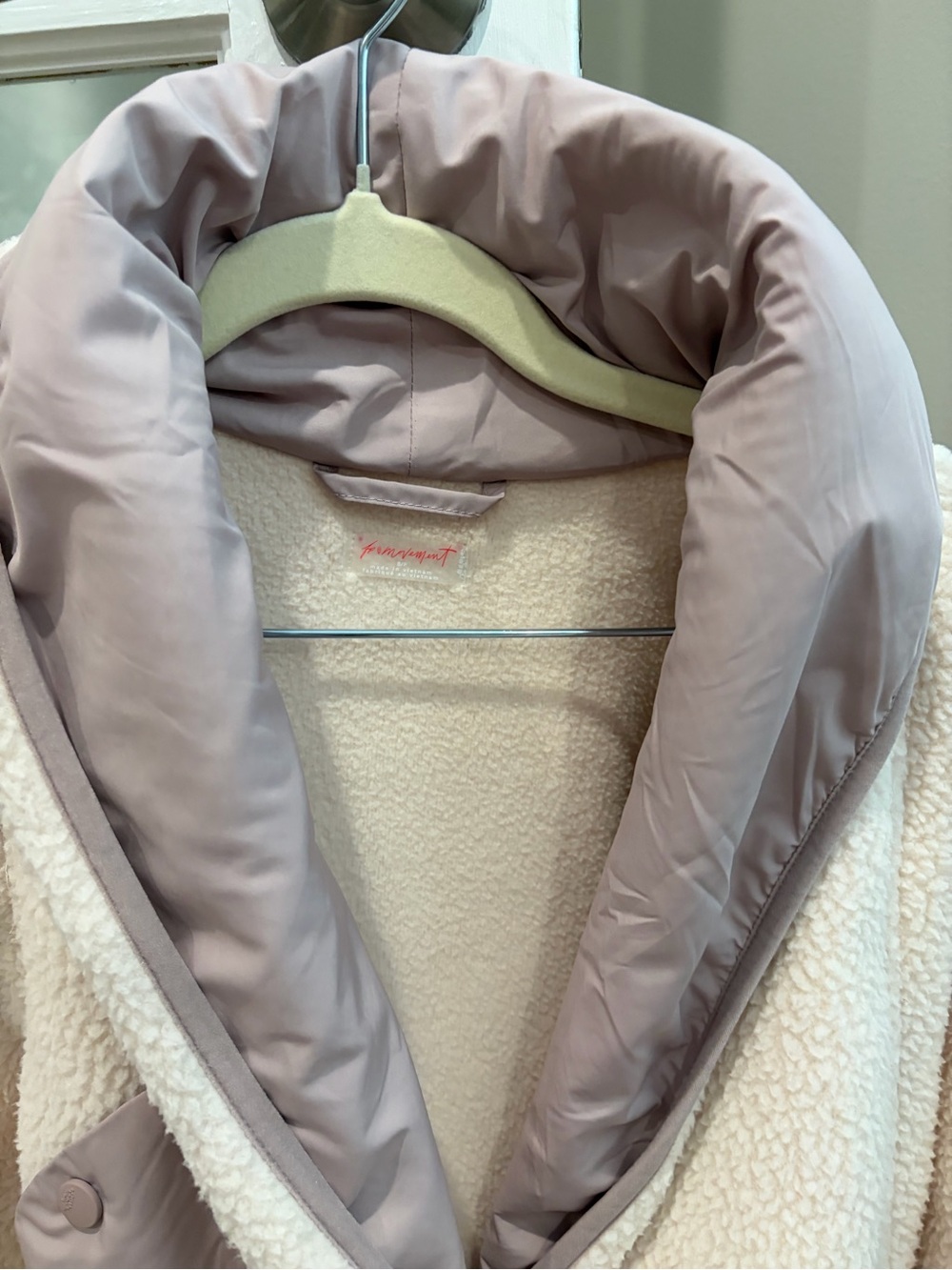 027 Free People Movement Hit The Slopes Jacket NWT Home Plate Combo Size Small - Picture 8 of 13